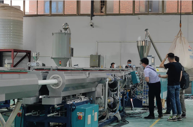 PE-RT/PEパイプ製造時の注意点
