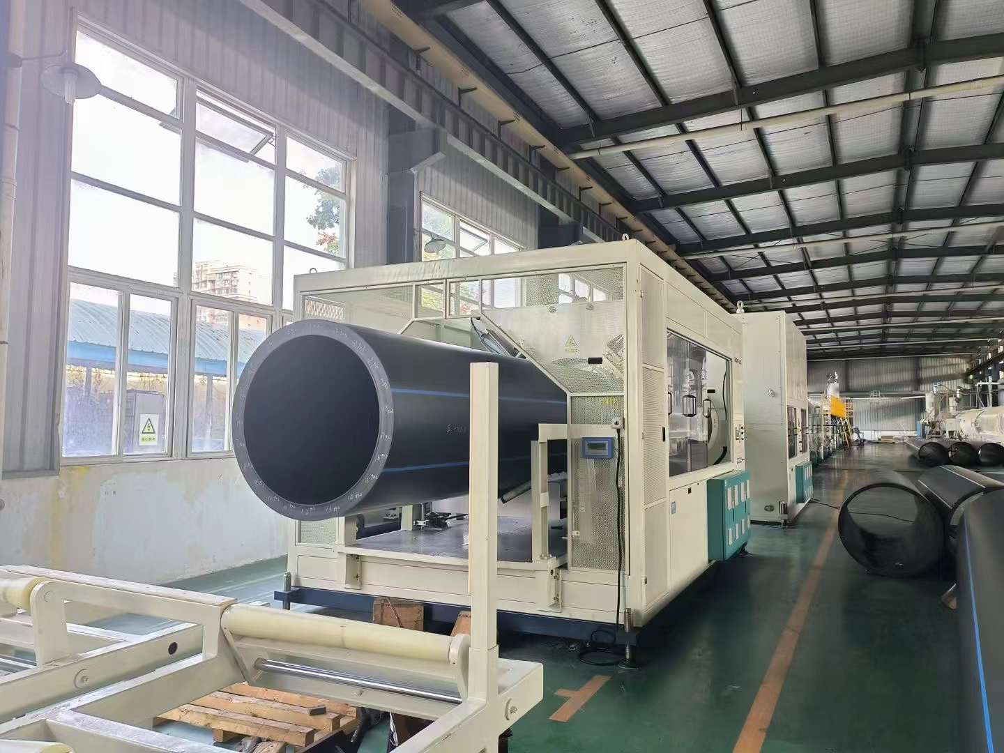 より大きな直径の HDPE パイプと冷却の問題