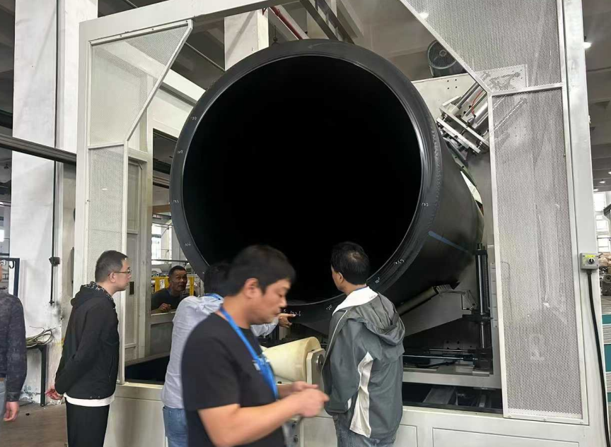 より大きな直径の HDPE パイプと冷却の問題