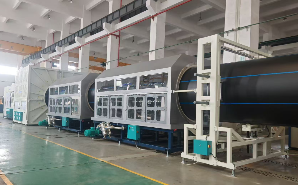 より大きな直径の HDPE パイプと冷却の問題